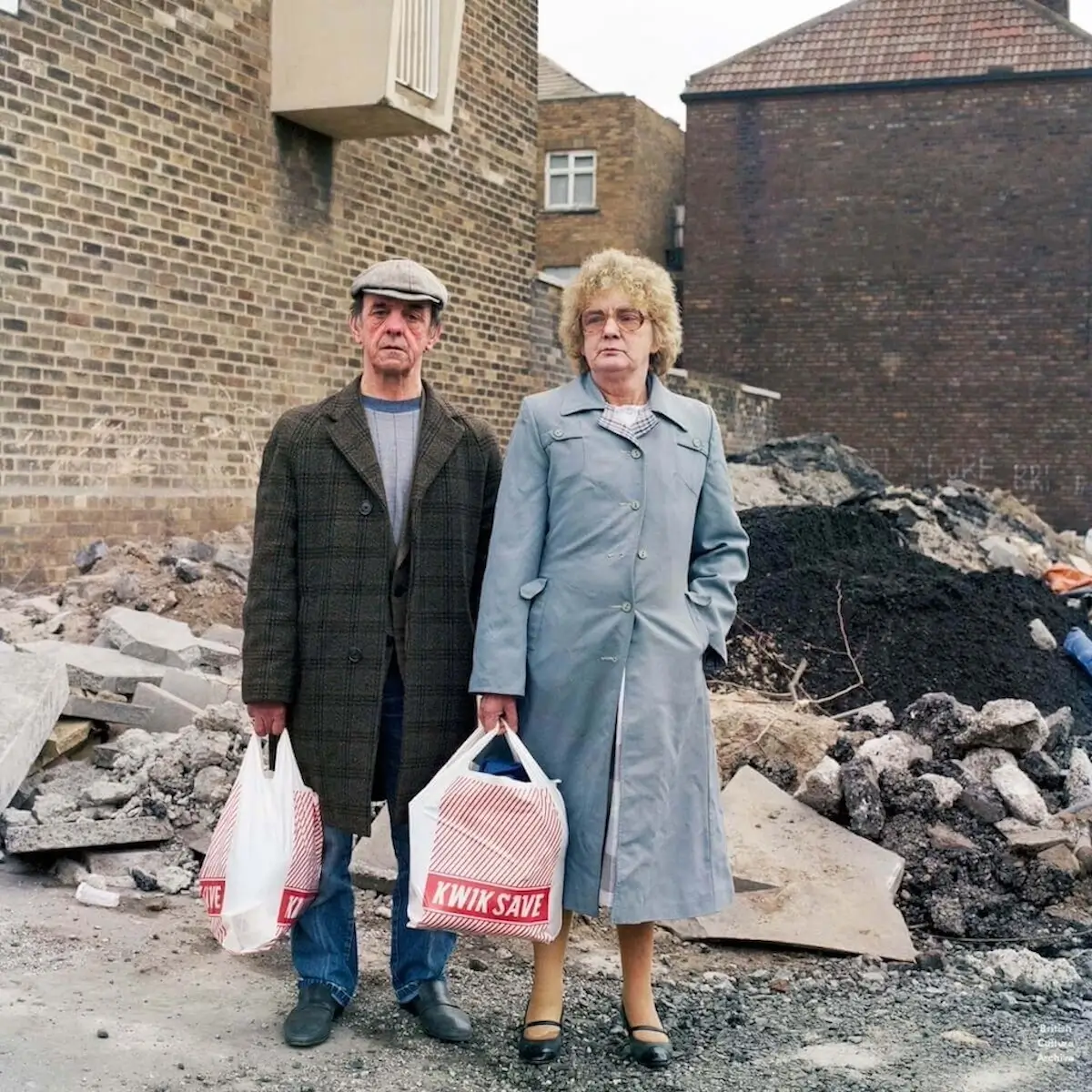 Johnny and Pat, Vauxhall, 1987 by Rob Bremner.