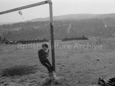 Robin Weaver - Boy on a Goalpost