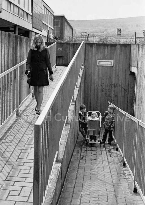 Robin Weaver - Cwmbran Shopping Centre 1970s