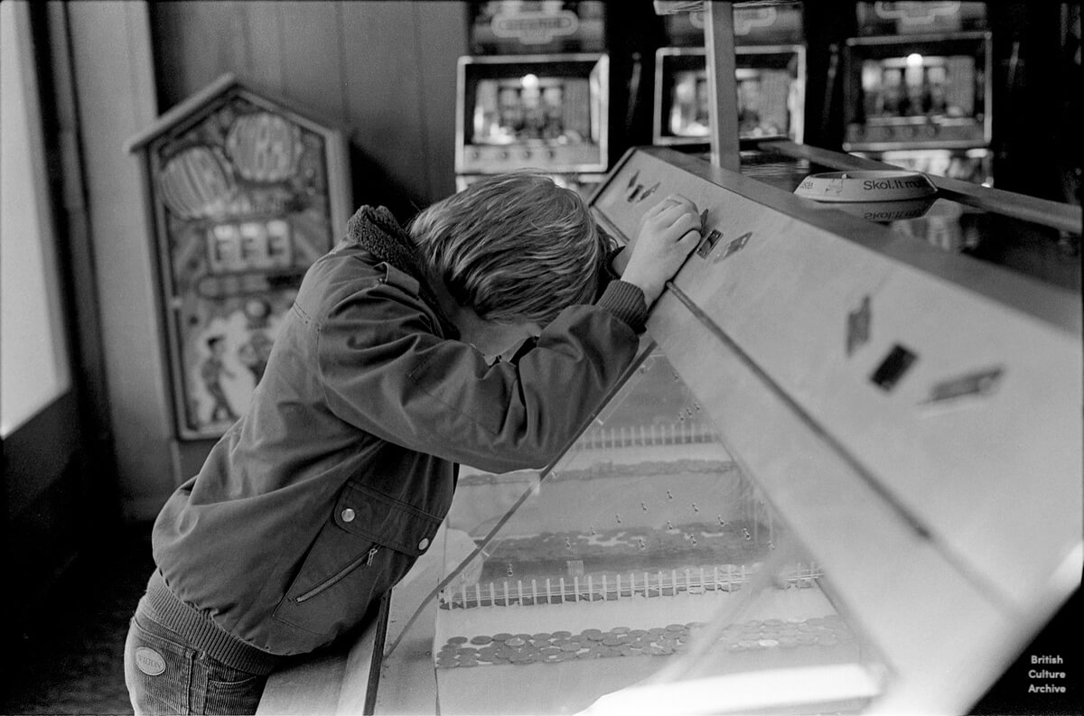 Cain's Amusement Arcade. Herne Bay, 1980s.