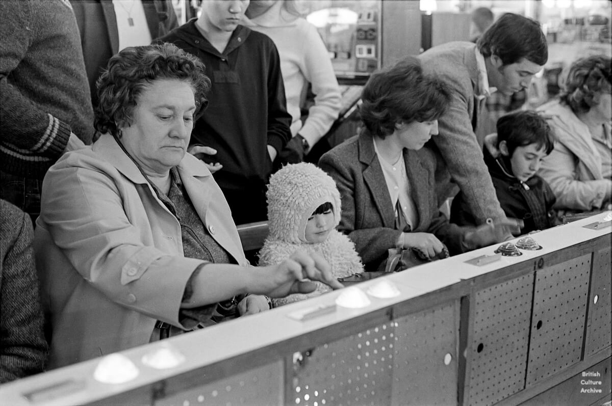 Cain's Amusement Arcade. Herne Bay, 1980s.