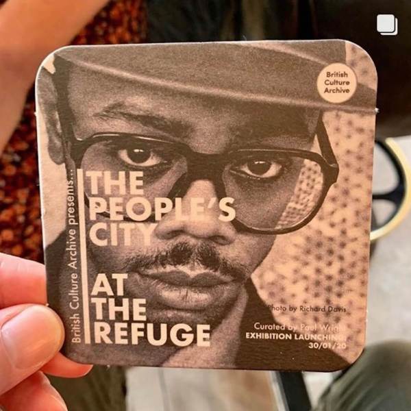 British Culture Archive Beermat The People's City