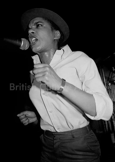 Pauline Black - The Selecter. Live in Sheffield, 1979.